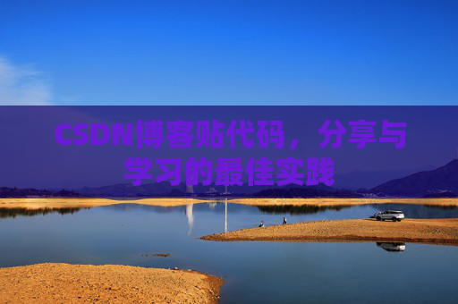 CSDN博客贴代码，分享与学习的最佳实践